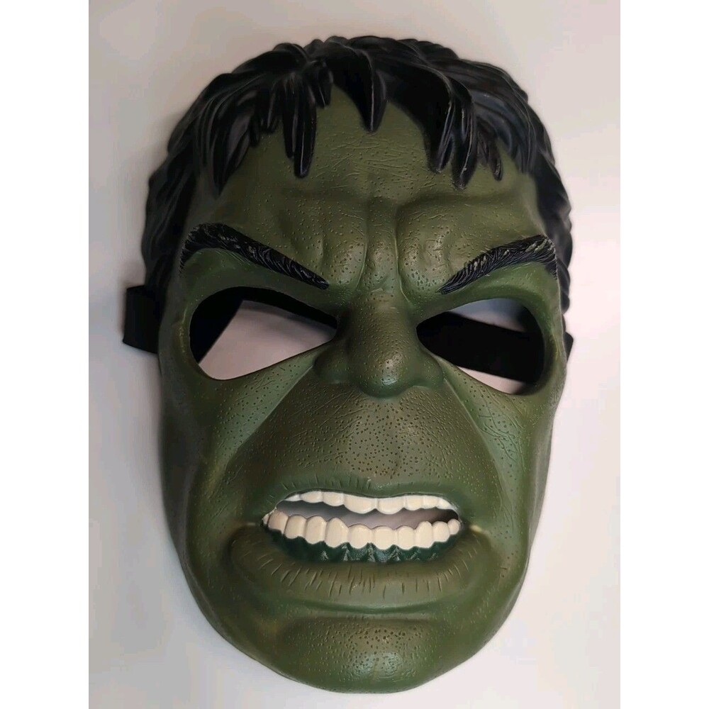 Hasbro - Incredible Hulk Mask - Kids - One Size - Green - Marvel Halloween